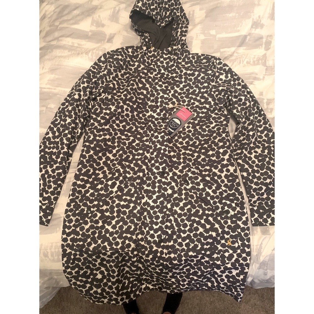 Black & White Raincoat